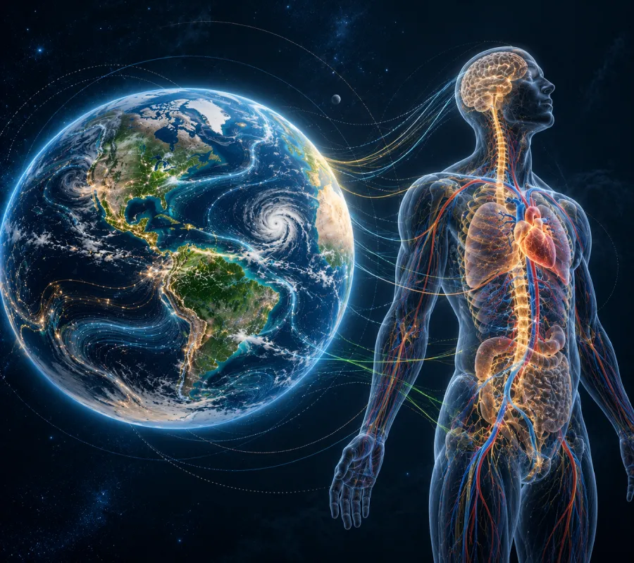 Earth Body Map global vision